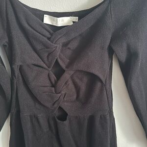 Fall Key-Hole Astr Dress